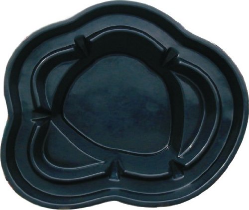 Preisvergleich Produktbild GFK Teichschale Stechlinsee in schwarz