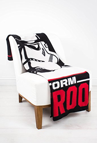 Disney Star Wars Classic Trooper Print Fleece Blanket, Multi-Colour, Large, 100 x 0.02 x 150 cm - Image 2