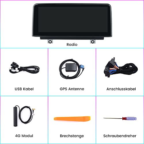 AWESAFE Android Radio för BMW F20 F30 F32 med GPS & CarPlay