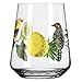RITZENHOFF 2932001 Universal Glass Set of 2, 500 ml, Sommertau Allround Series, Floral Style, Multi-Colour, Made in Germany