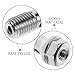 TOKIDNY Motorcycle Brake Caliper Bleed Screw with Cover Automotive Cylinder Drain Screw for Enhanced Braking Performance and Easy Installation