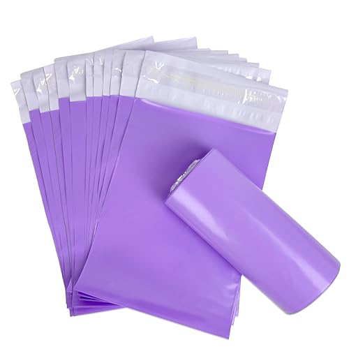 Image of Disposal Sanitary Napkin Bags, 200 Pcs, Purple Disposable Plastic trash bag with Self-sealing for Odor-proof, disposal of Feminine Hygiene or Pet Waste, 10 inch x 6 inch