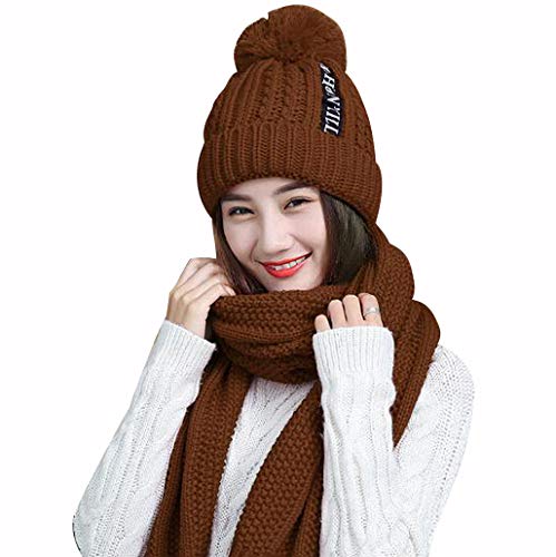 Bonnet d'hiver écharpe casquette femme chapeaux de loisir chaud doux