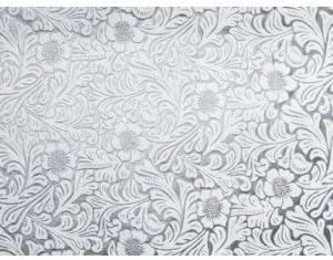Luxury Silver Damask Wrapping Paper