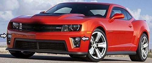 Juego de luces antiniebla halógenas de xenón, par compatible con Chevy Camaro ZL1 2013 2014 2015