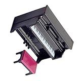 Piano en miniatura: hecho de pp, seguro y duradero para su uso, agradable para la piel, apto para , larga vida útil, taburete de piano en miniatura