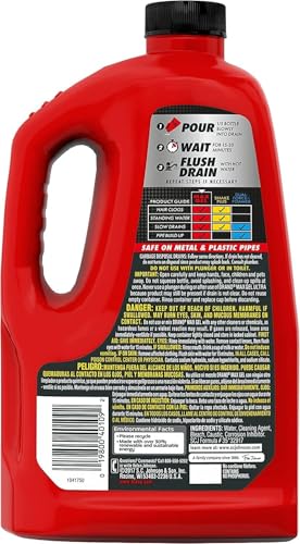 Drano Max Gel Drain Clog Remover And Cleaner For Shower Or Sink Drains, Unclogs And Removes Hair thumb #7
