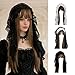 Kangnice Elegant Sweet Hair Accessory with Black Lace Detail, Fashion Headwear for Women and Lace Dark Headpiece