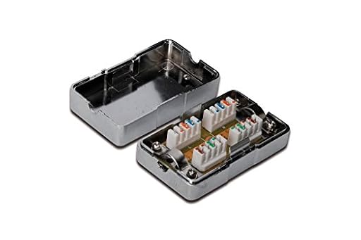 DIGITUS CAT 6 módulo de conexión para cable de par trenzado, 1GBase-T 250 MHz, apantallado, LSA tiras para AWG 22-26, cable de instalación cable de red cable Ethernet, Plata | Ya disponible en tu tienda friki favorita! En mundofriki.es!