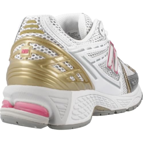 Image of New Balance 1906R Women's Shoes, Silver Metallic /Dragon Berry /White, Size 6