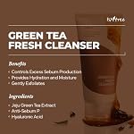 IsNtree Green Tea Fresh Cleanser 120ml 4.05 fl.oz | Green tea extract from Jeju | Contains grind green tea | Mild gel cleanser - Image 2
