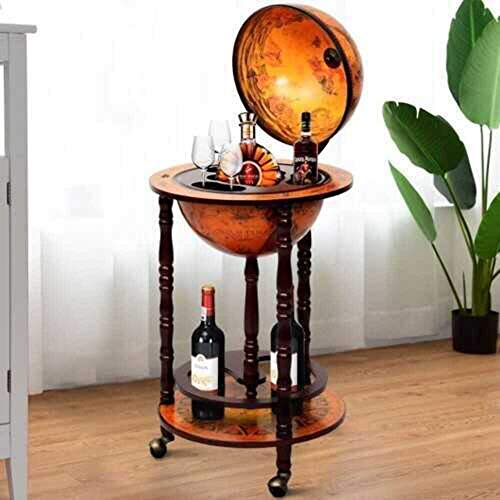 Soporte para botellas de vino de madera 36" estilo italiano miniatura 2