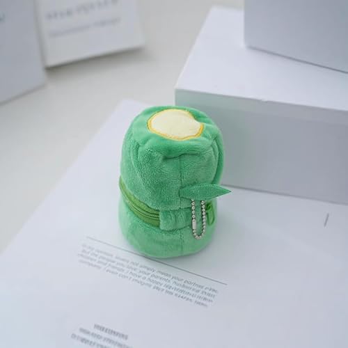 OFGAOO Panda schlüsselanhänger plüsch, 11cm Kawaii Kuscheltier Panda Schlüsselring Keychain Panda Anhänger für Handyanhänger Cartoon-Panda ausgestopftes Panda Plüschtier