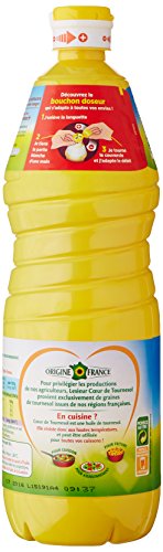 Huile De Tournesol Riche En Vitamine E C½ur De Tournesol La Bouteille De - vue 5