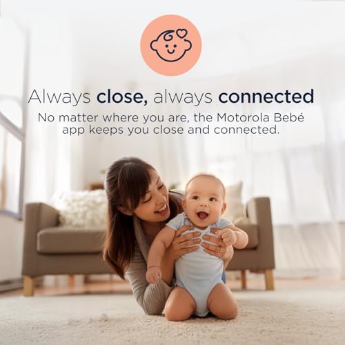 Motorola Nursery PIP1710 Connect Wi-Fi Baby Monitor with AI Cry Detection & 5" Parent Unit — view 6