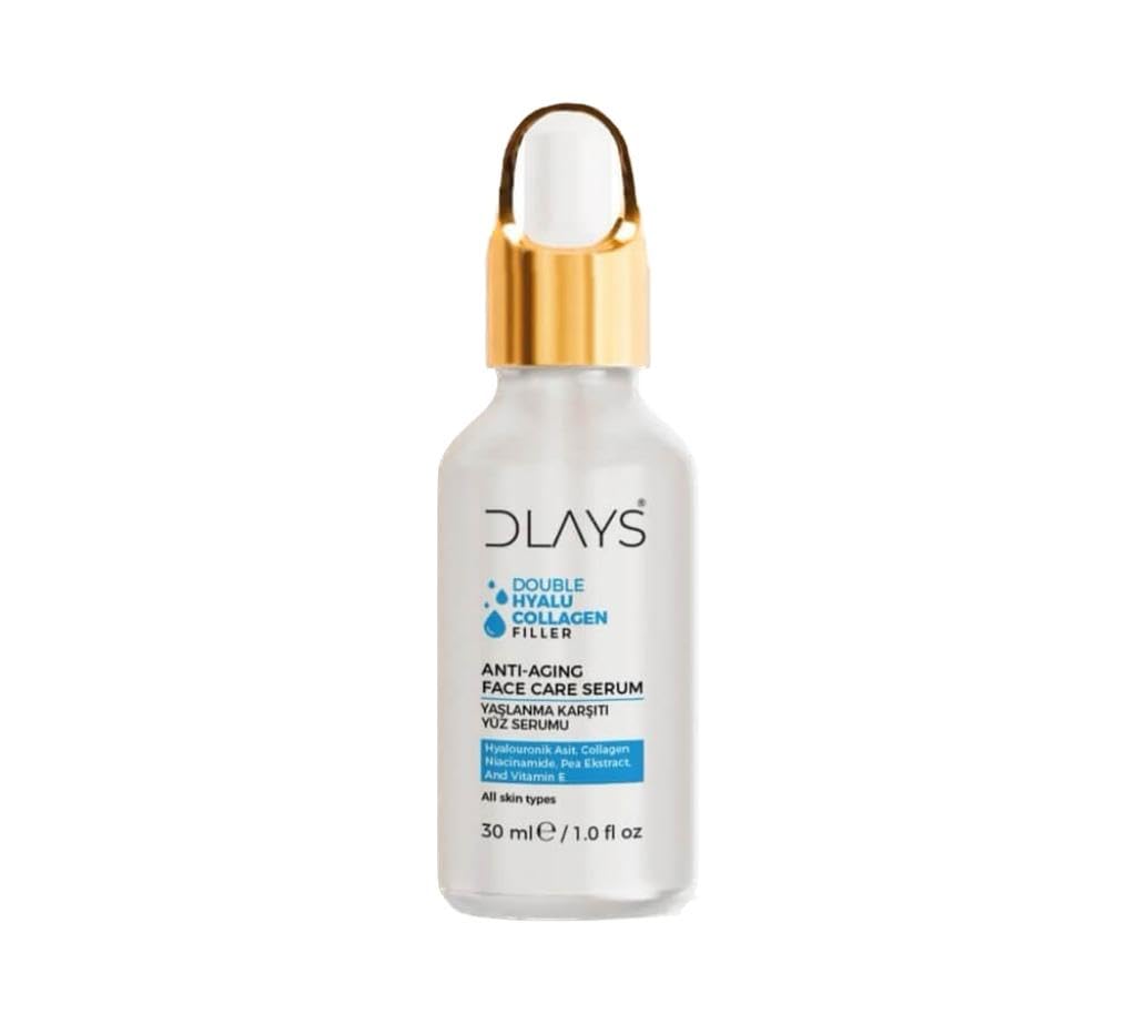 Dlays Double Hyalu Collagen Filler Yaşlanma Karşıtı Yüz Serumu 30ml