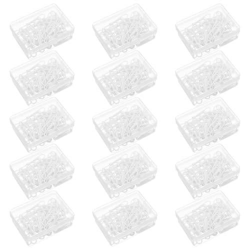 Trombones en Métal Blanc contre le désordre des pinces à papier