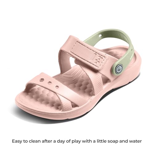 Image of Joybees UKASD.HPI.1011 Kids Adventure Sandal Solid Heavenly /Pistachio C10 /11