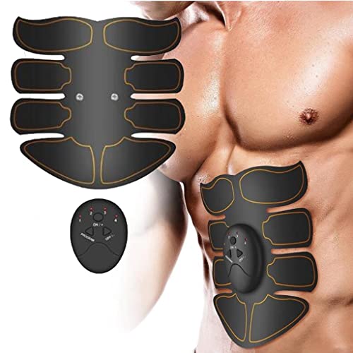 Tongina Conjunto de Treino de Cinto de Tonificação para Músculos Abdominais, Estimulador de Treiname