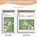 Extra Large Resuable Training Pee Pads for Kids Soft Absorbent Potty Training Mattress Pad Machine Washable Cradle Mattress for Baby Toddler Children 52x34in Rabbit Bunny Eggs Easter