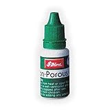 Tinta no porosa verde con base de aceite Shiny NP-65 para sellos auto-entintables y tampones. Requiere usarse con almohadillas de fieltro.