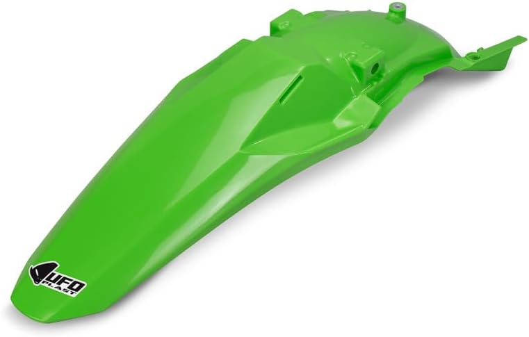 Rear Fender Green Durable Plastic Replacement Off‑Road Mudguard Compatible with Kawasaki KXF 450 2024-2024