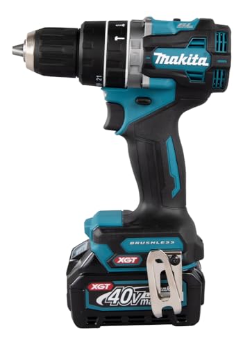 Makita Perceuse à percussion bl 54nm 40v max makita 2 batt. Bl4025 + chargeur dc40ra - hp002gd201
