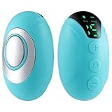 15 Gears Vagus Nerve Relaxer, Rechargeable EMS Microcurrent Sleep Support Device with LCD, Portable Stress Calming for Adults