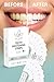 Peroxide-Free Pap+ Teeth Whitening 42 Strips - Professional Teeth Whitening Strips for Sensitive Teeth - Gentle on Veneers - Easy 30-Minute Application - Natural Non-Peroxide Formula