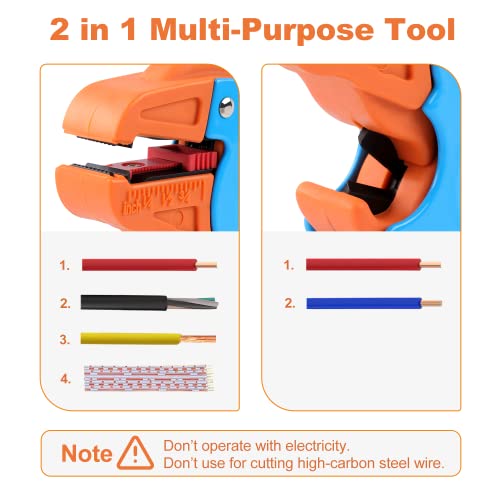 Knoweasy Automatic Wire Stripper And Cutter,Heavy Duty Wire Stripping Tool 2 In 1 And Wire Stripper Tool For Electronic And Automotive Repair #TOP2