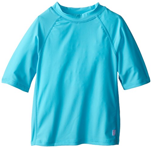 i play. by green sprouts Baby & Toddler Short Sleeve Rashguard | All-day UPF 50+ sun protectionwet or dry