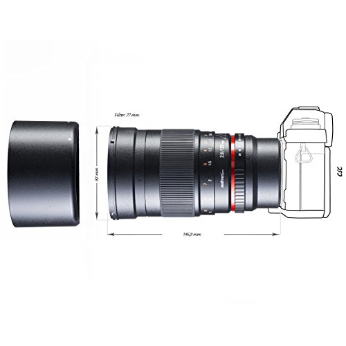 Walimex pro 135mm 2.0 CSC MFT isoler un sujet à distance - 5