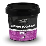 Shichimi Togarashi Bembo 60 g - Mezcla de Siete Especias Japonesas - Para Udon, Soba, Tempura, Bruschette o Carpaccio - Añade un Toque de Originalidad a Todos tus Platos