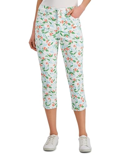 Charter CIub Tropical Toucan Capri Pants