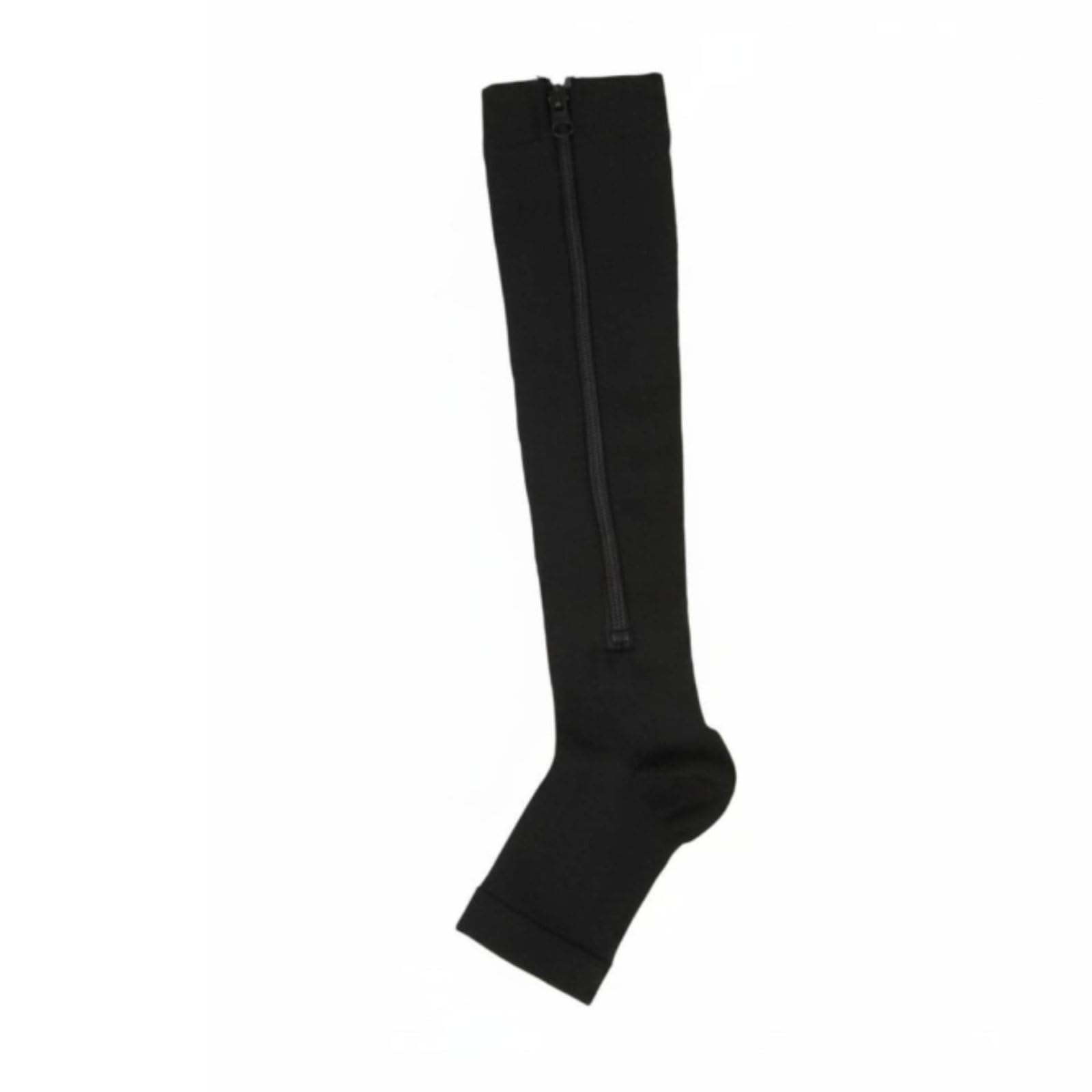 enakshi (label) Enakshi® Elastic Zipper Compression Sock Easy to Put on Zipper Compression Socks Muscle Support Sports Wear Breathable for Running, Cycling, Outdoor Fitness, Black, L-xl|Sporting Goods-picture-29
