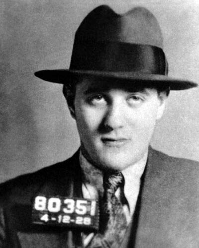 American Gangster Mobster Bugsy SIEGEL Mugshot - Vivid Imagery Laminated Poster Print-20 Inch by 30 Inch Laminated Poster With Bright Colors And Vivid Imagery