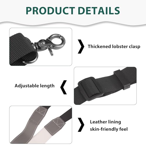 Kioylmo Correa Ajustable de PU para control DJI RC, Correa para el Cuello para Mando a Distancia, Smart Controller Lanyard con Hebilla para DJI Mini 3 Pro Mavic 3 Mini 2 Air 2 Mavic 2 DJI RC/RC Pro - imagen 3