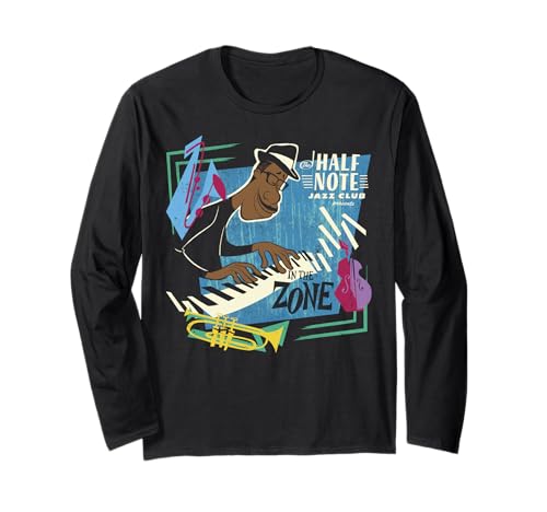Disney Pixar Soul t-shirt manches longues Joe fini les hauts sans style