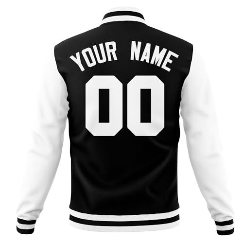 Custom Varsity Jacket Lightweight Letterman Bomber Baseball Coat Personalized Stitched Text Logo for Men Women Youth2