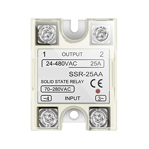 SSR relais à semi-conducteurs 40AA AC pour le chauffage d'un incubateur