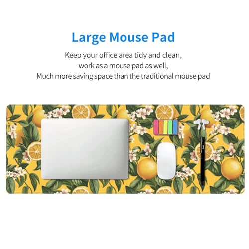 Tapis de souris antidérapant grand format pour stabiliser votre clavier PC