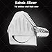 MDYHY Electric Kebab Slicer, Handheld Doner Kebab Shawarma Cutter Machine, Adjustable Cutting Thickness with 0-8mm, for Roast Meat Shops, Restaurants, for All Kinds of Meat