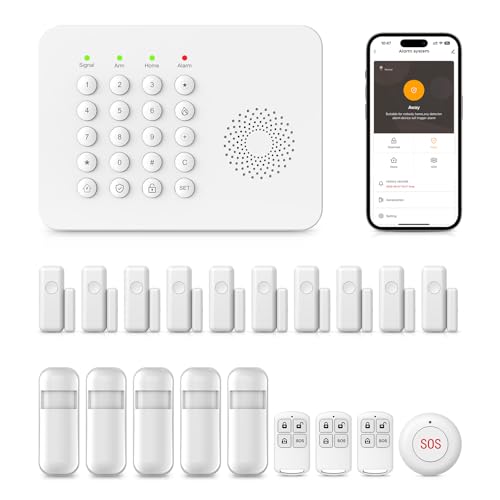 YBJ Alarm System for Home Security,DIY Wireless Home Alarm...