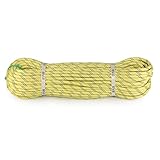 Seil HAIZHEN- 10.5mm Statisches, Outdoor-Klettern Safety, 28kn Doppelt Geflochtene Escape EIS Klettergeräte Feuer Rettungsseil(Size:50M/164ft)