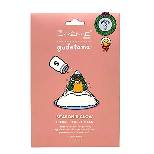 Gudetama - Season's Glow Sheet Masks 3PC Set (Season's Glow)
