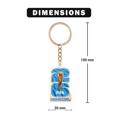 Image of 2026 FIFA World Cup Keychain - Officially Licensed, Collectible Gift for Fans, Durable Metal Ring for Keys, Backpacks