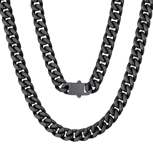 Mens Black Chain Necklace product image
