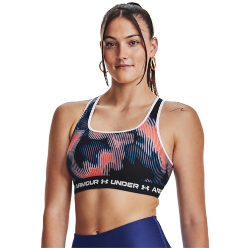 Image of Under Armour Cross-Back Mid Impact Bra