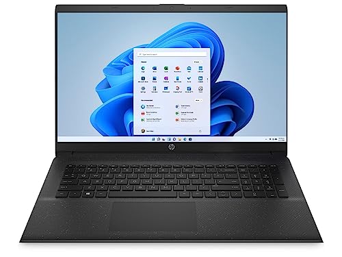 Image of HP 17 FHD Laptop (Intel 10-Core i7-1355U, 32GB RAM, 1TB NVME SSD, MS Office 2021 Pro lifetime, Mouse + Mousepad, Windows 11 Pro, Wifi 6, 17.3 inch IPS Full HD, HDMI, USB Type-C) business notebook
