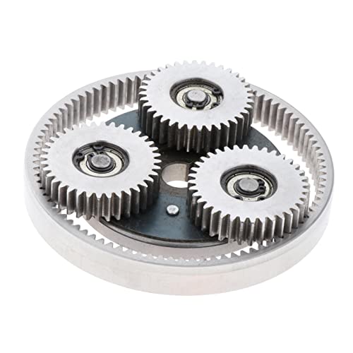 Fancyes Accessories 36T Planetary Gear with Clutch Kit Thickness Thickness:12mm Gear Diameter: 47.5mm Set for, Steel Gear